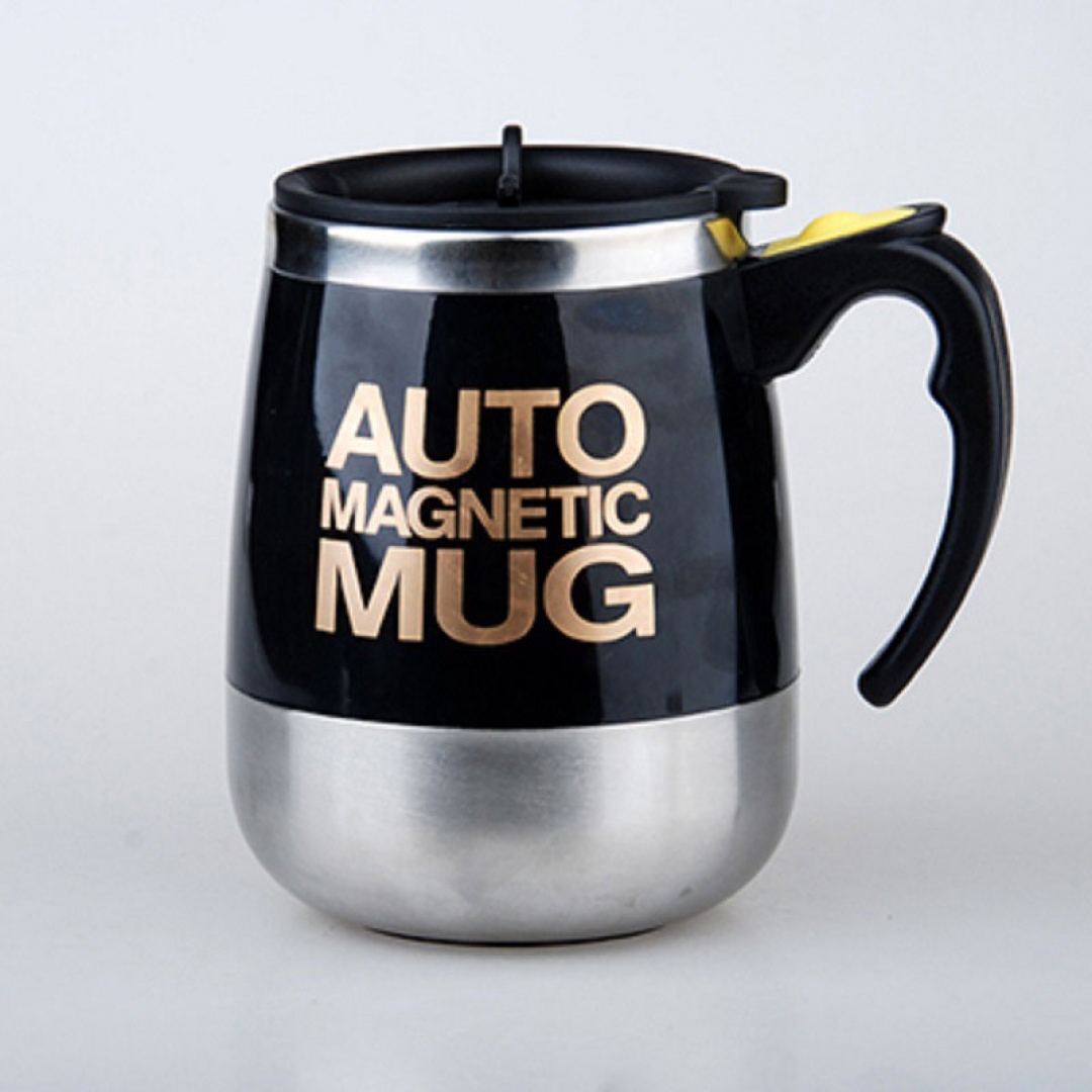 Automatic Magnetic Stainless Steel Self Stirring Mug Fejj Mall