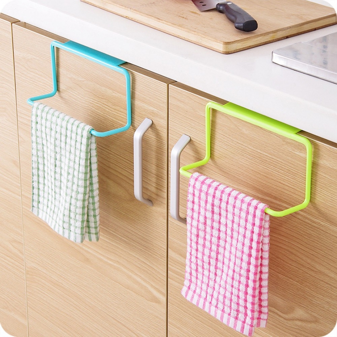 Kitchen Cupboard Door Towel Rack - FEJJ MALL